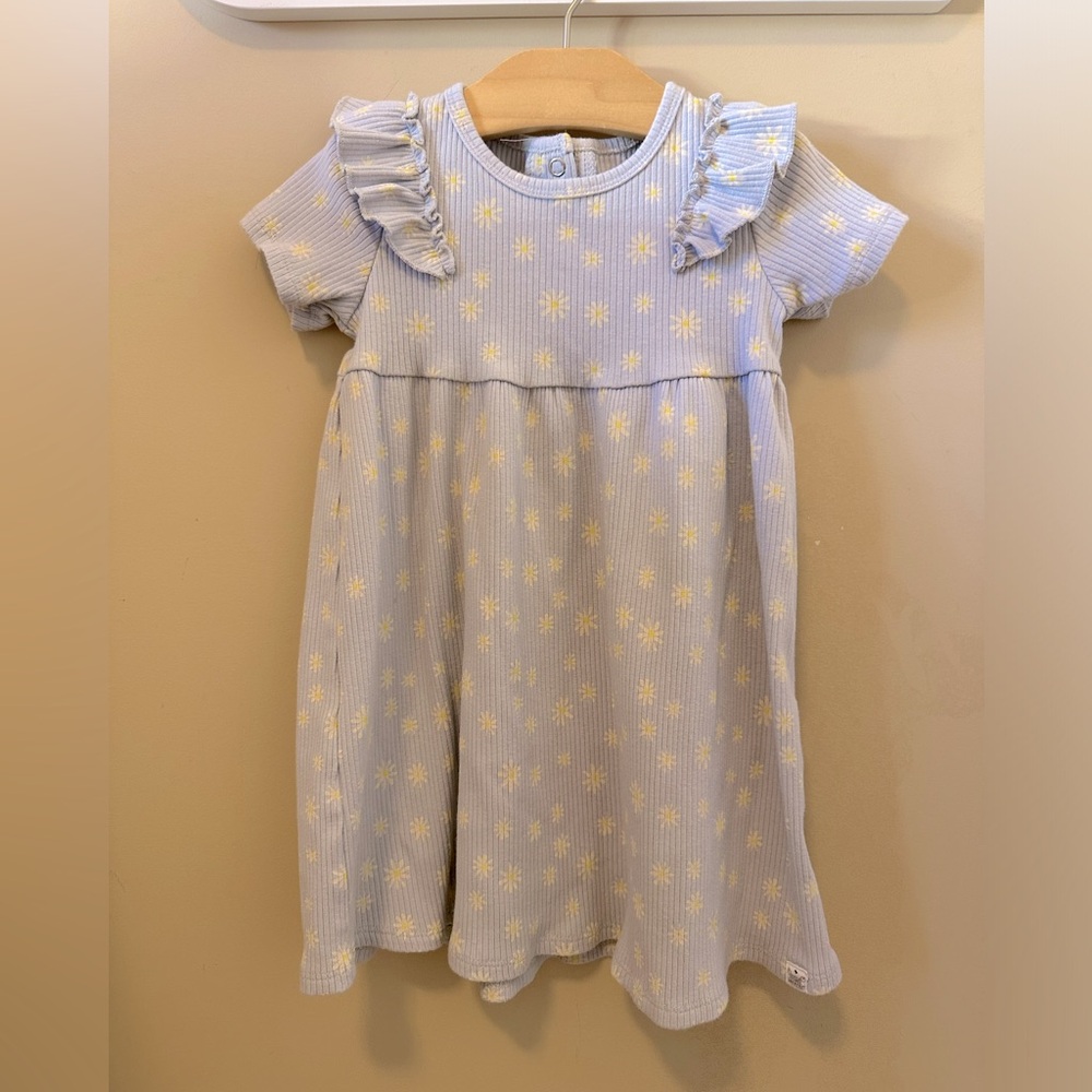 Baby Blue Daisy Dress